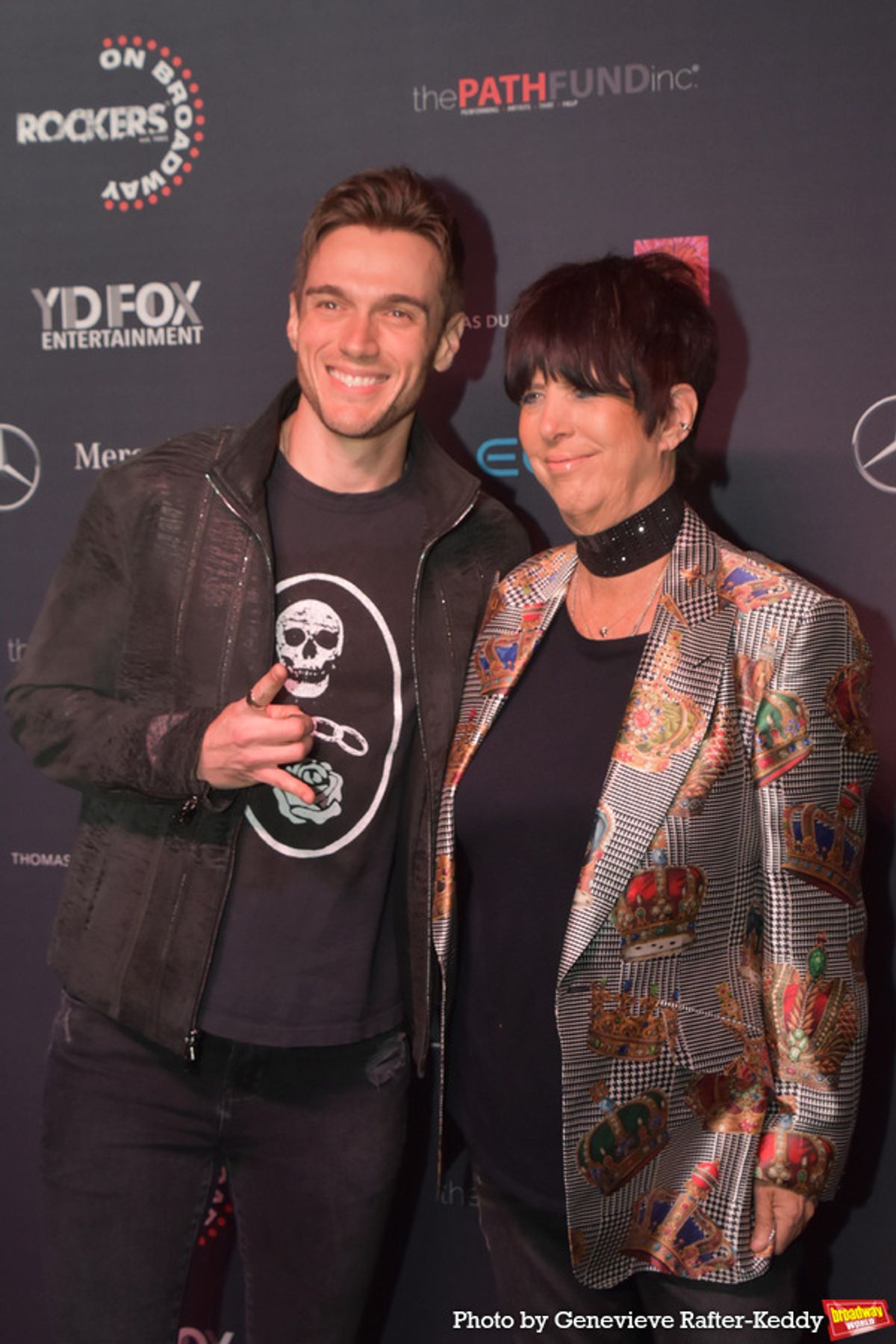 Justin Matthew Sargent and Diane Warren at 