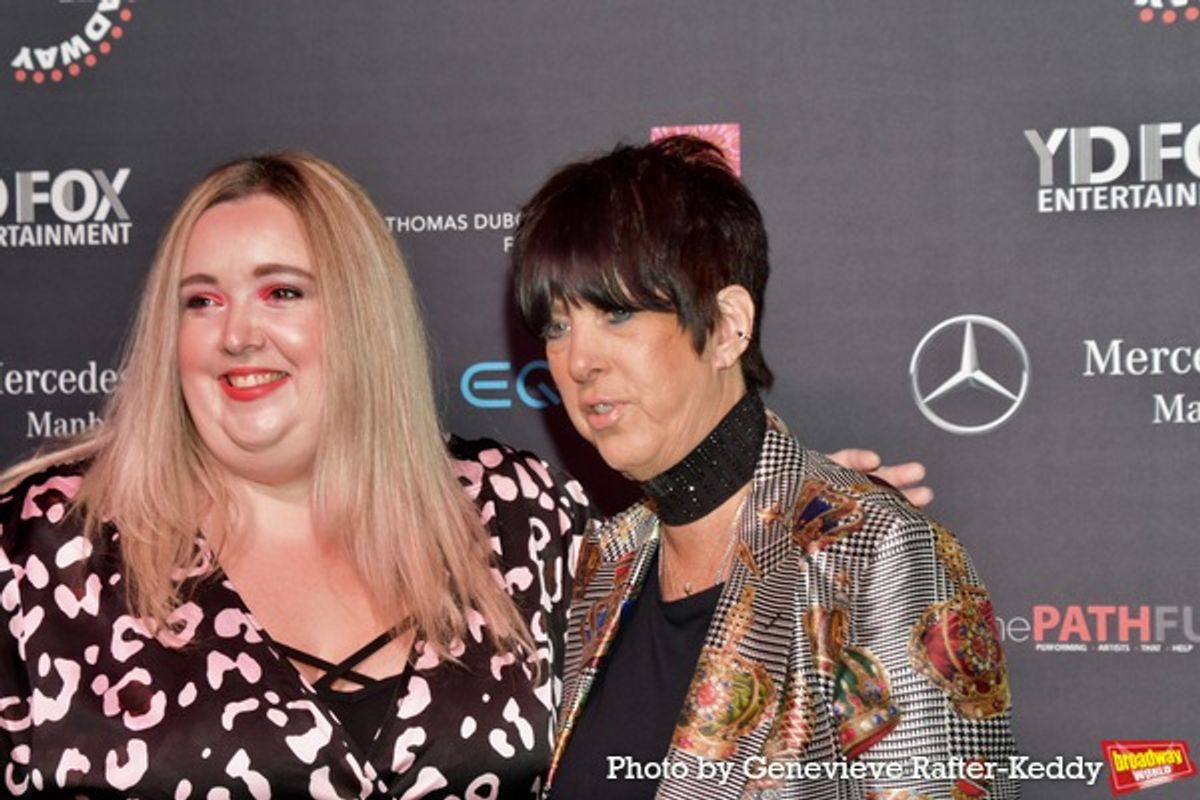 Samantha Parrish and Diane Warren at 
