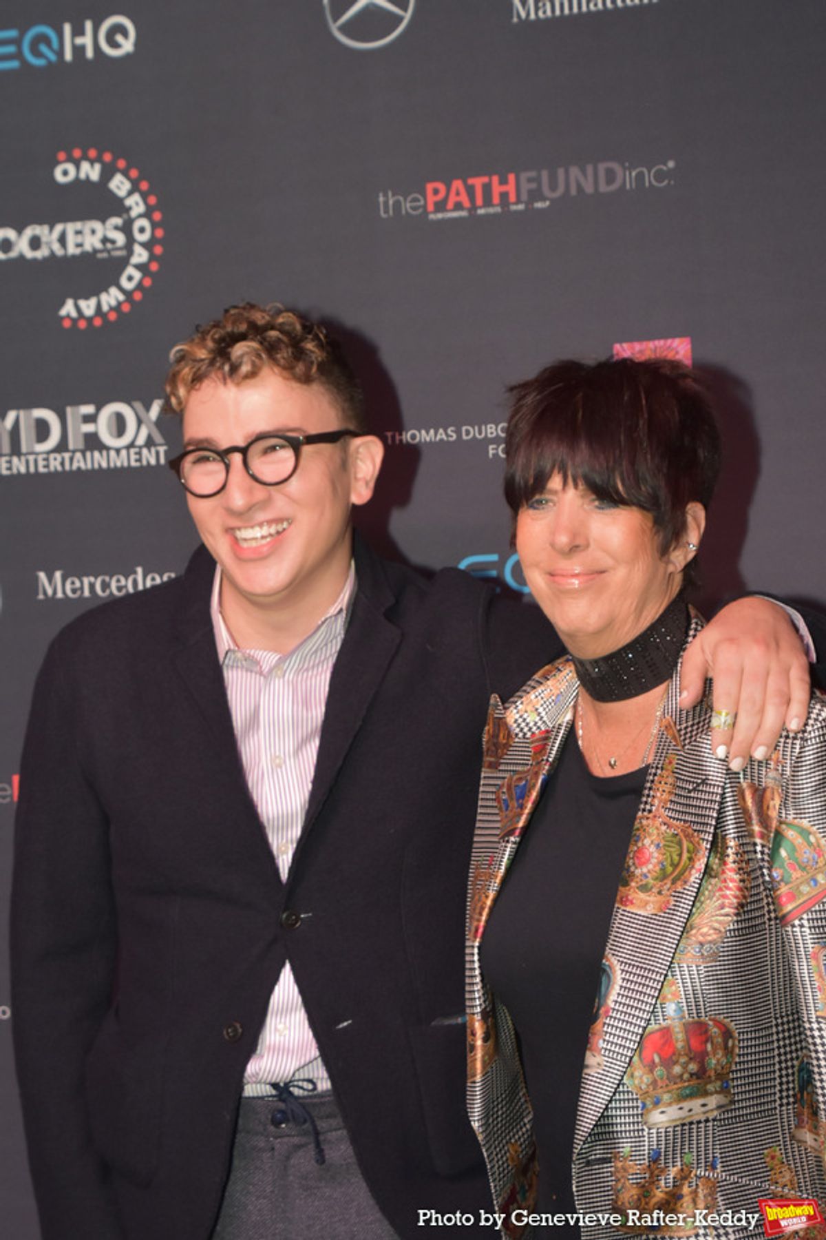 Ryan Rafferty and Diane Warren at 