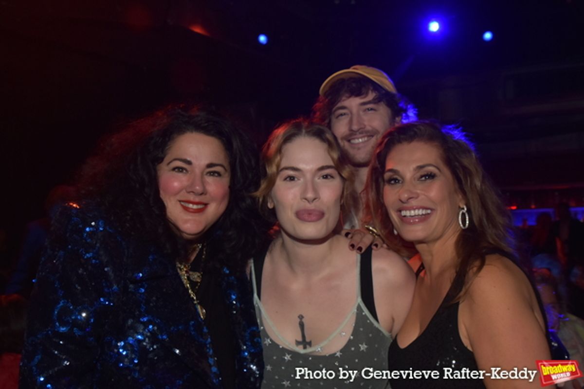 Ashley Longbottom, Paris Campbell, Mitchell Warren and Dolly Fox at 