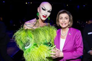 Sasha Velour and Nancy Pelosi Photo