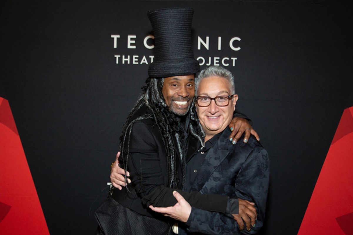 Billy Porter and Moises Kaufman at 