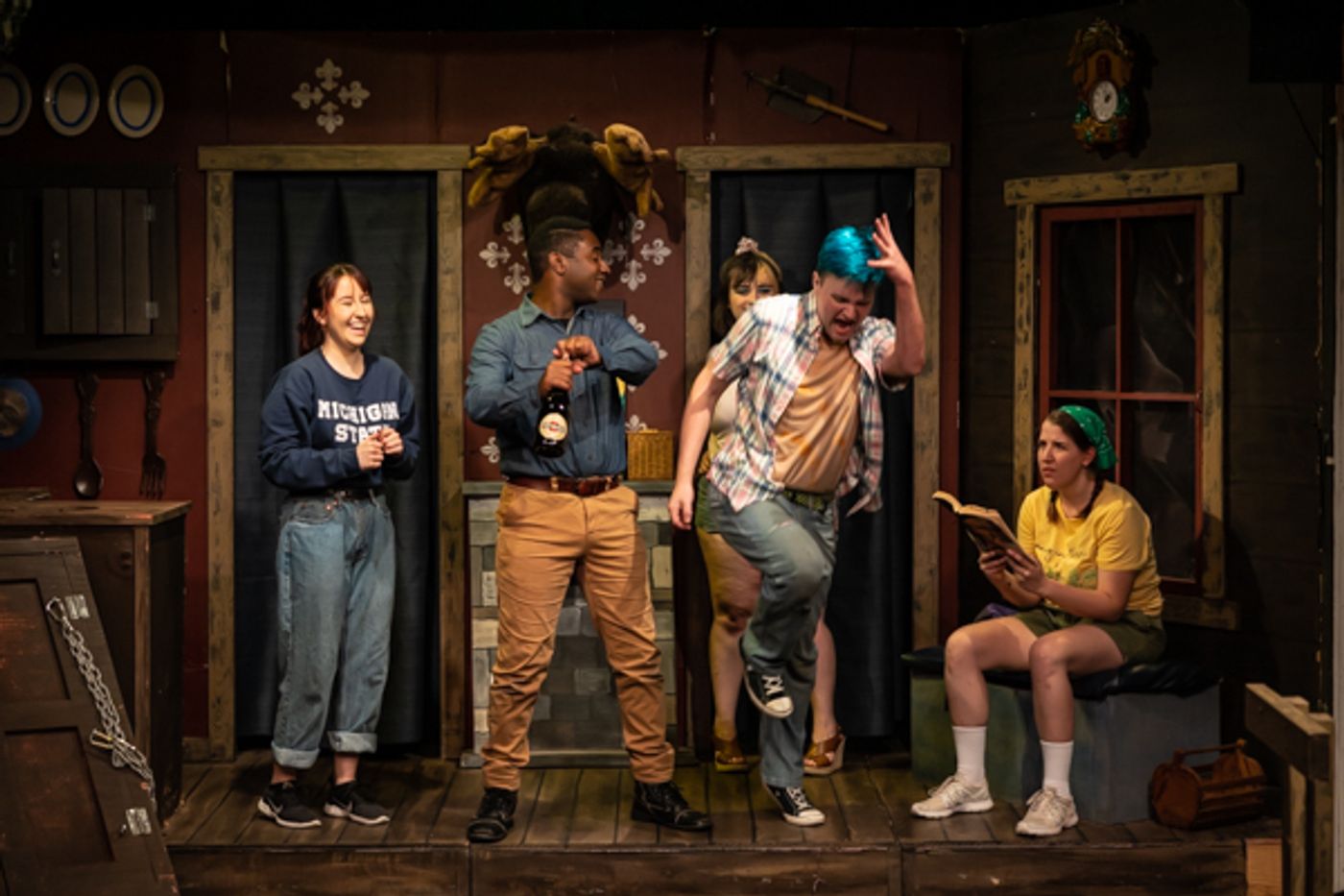 Photos: First look at CYCLODRAMA's EVIL DEAD THE MUSICAL Photos: First look at CYCLODRAMA's EVIL DEAD THE MUSICAL Image