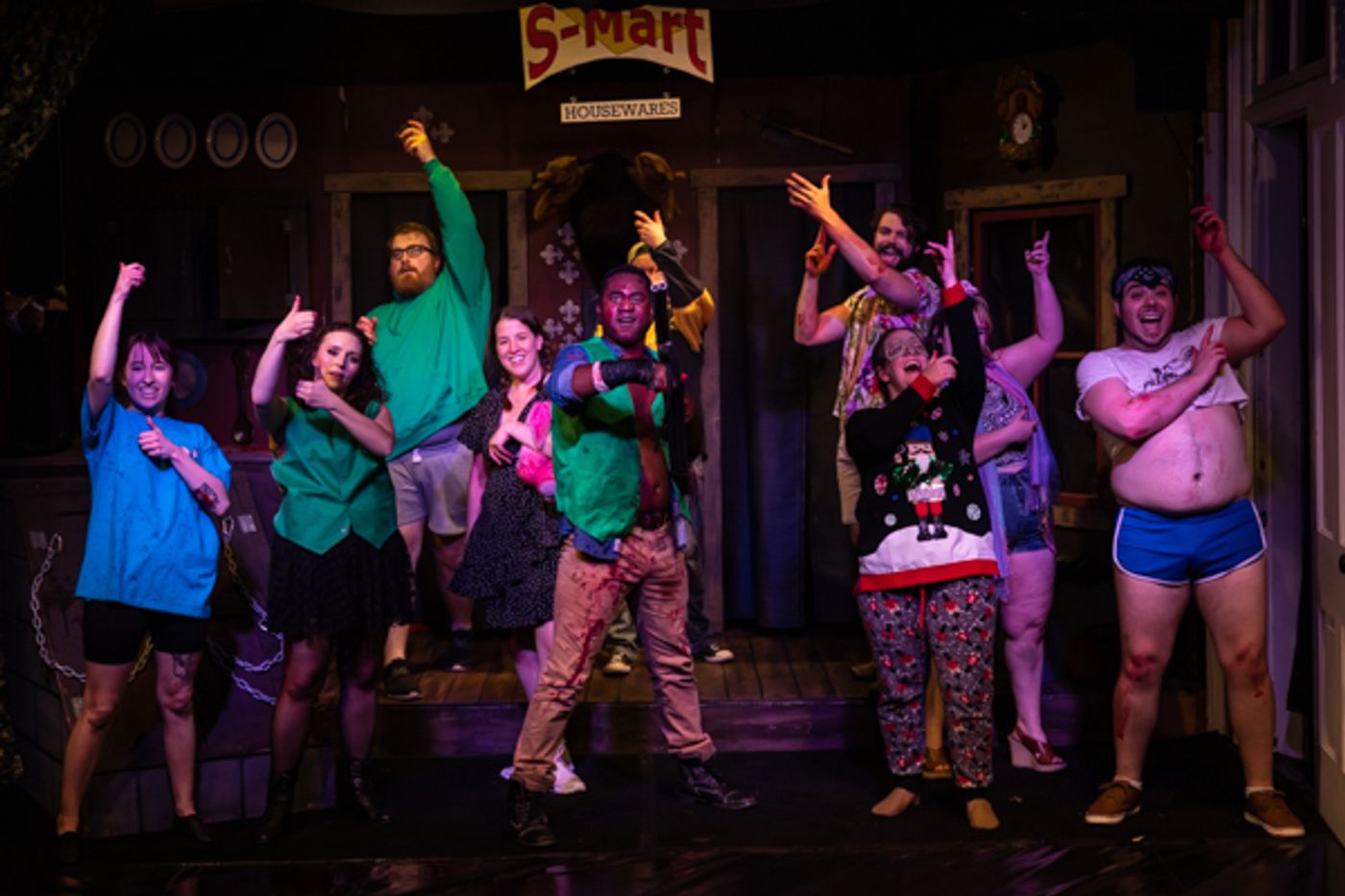 Photos: First look at CYCLODRAMA's EVIL DEAD THE MUSICAL Photos: First look at CYCLODRAMA's EVIL DEAD THE MUSICAL Image