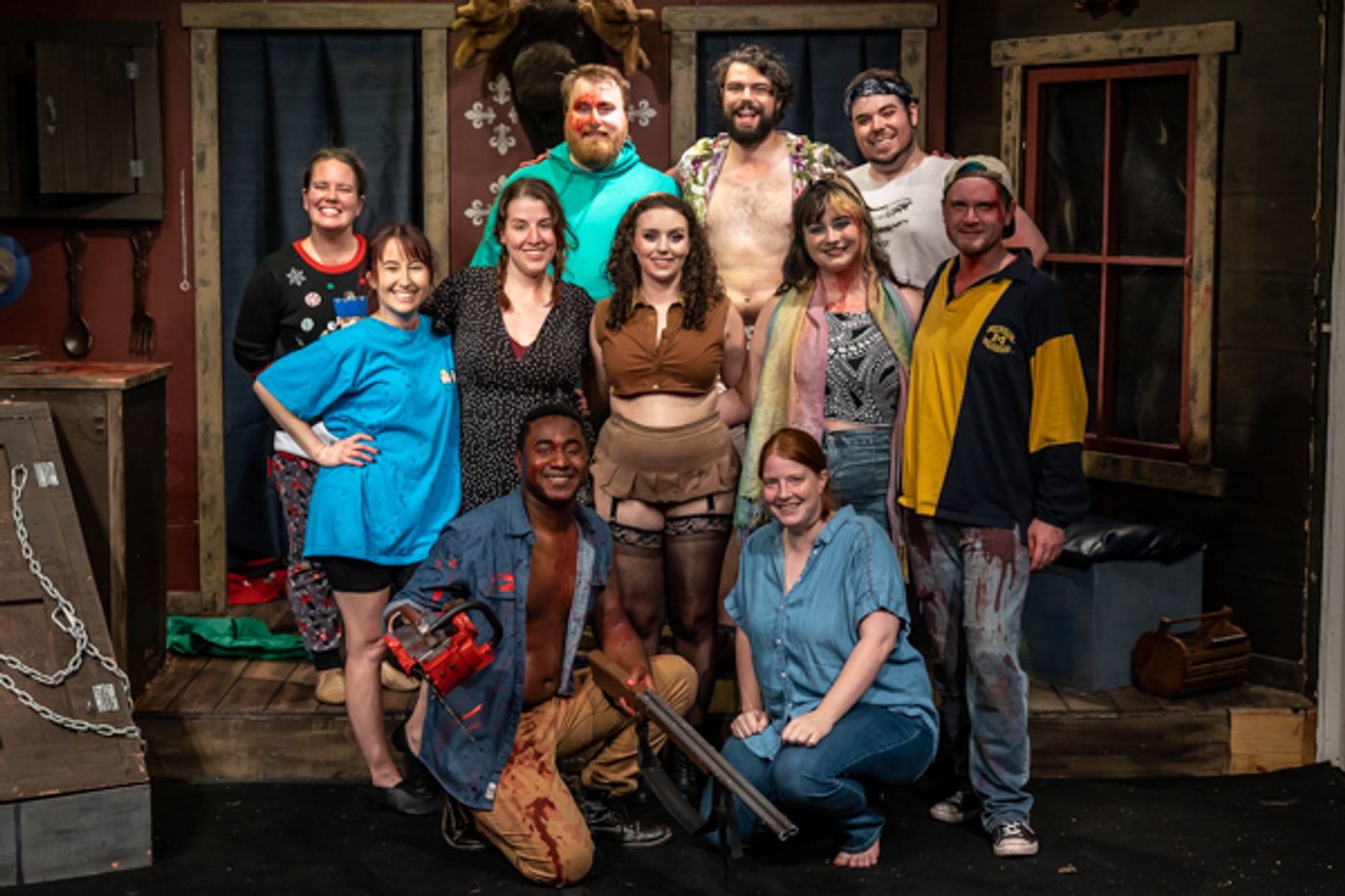 Photos: First look at CYCLODRAMA's EVIL DEAD THE MUSICAL Photos: First look at CYCLODRAMA's EVIL DEAD THE MUSICAL Image