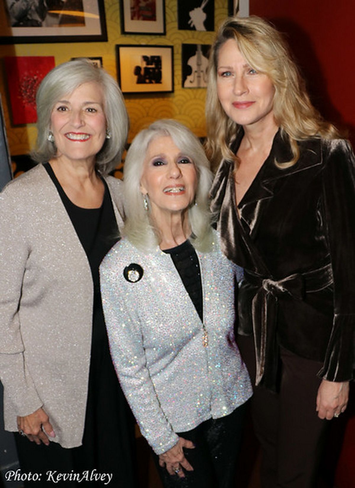 Karen Mason, Jamie deRoy, Luba Mason at 