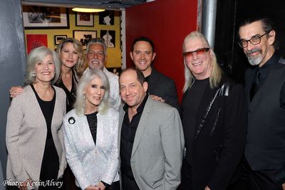 Karen Mason, Luba Mason, Clint Holmes, Santino Fontana, Ron Abel, Ritt Henn, Jamie de Photo