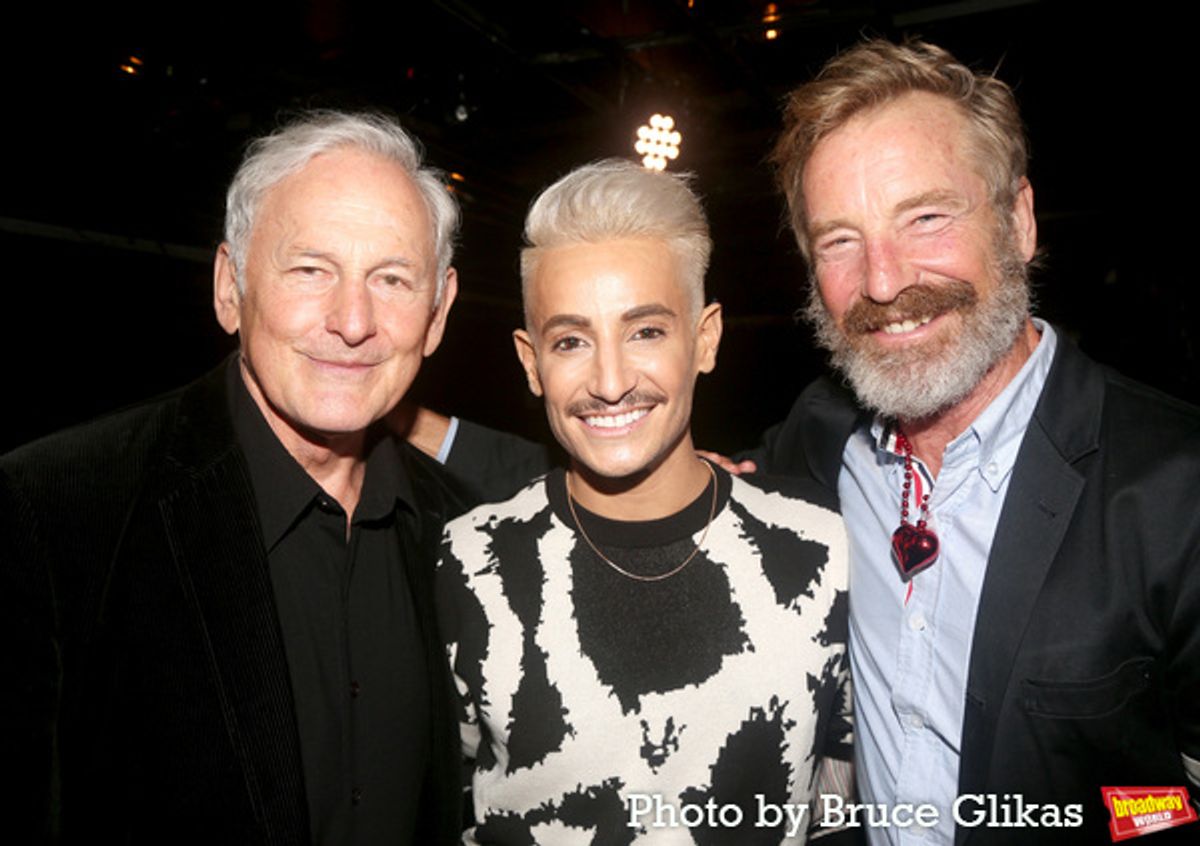 Victor Garber, Frankie Grande and Rainer Andreesen  at 