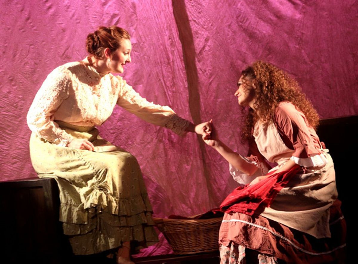 Sydney McQueen Fieseler, Arianna Stendardo at Photos: First Look At FRANKENSTEIN THE MUSICAL At The Players Theatre