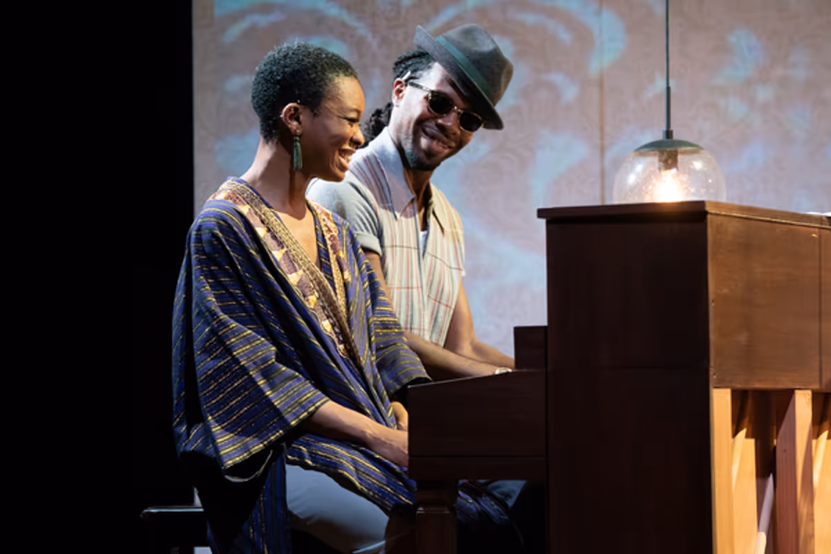 Chibuba Osuala and Richard Baskin Jr. at Photos: First Look NINA SIMONE: FOUR WOMEN At South Coast Repertory 