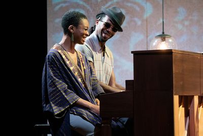 Chibuba Osuala and Richard Baskin Jr.  Photo