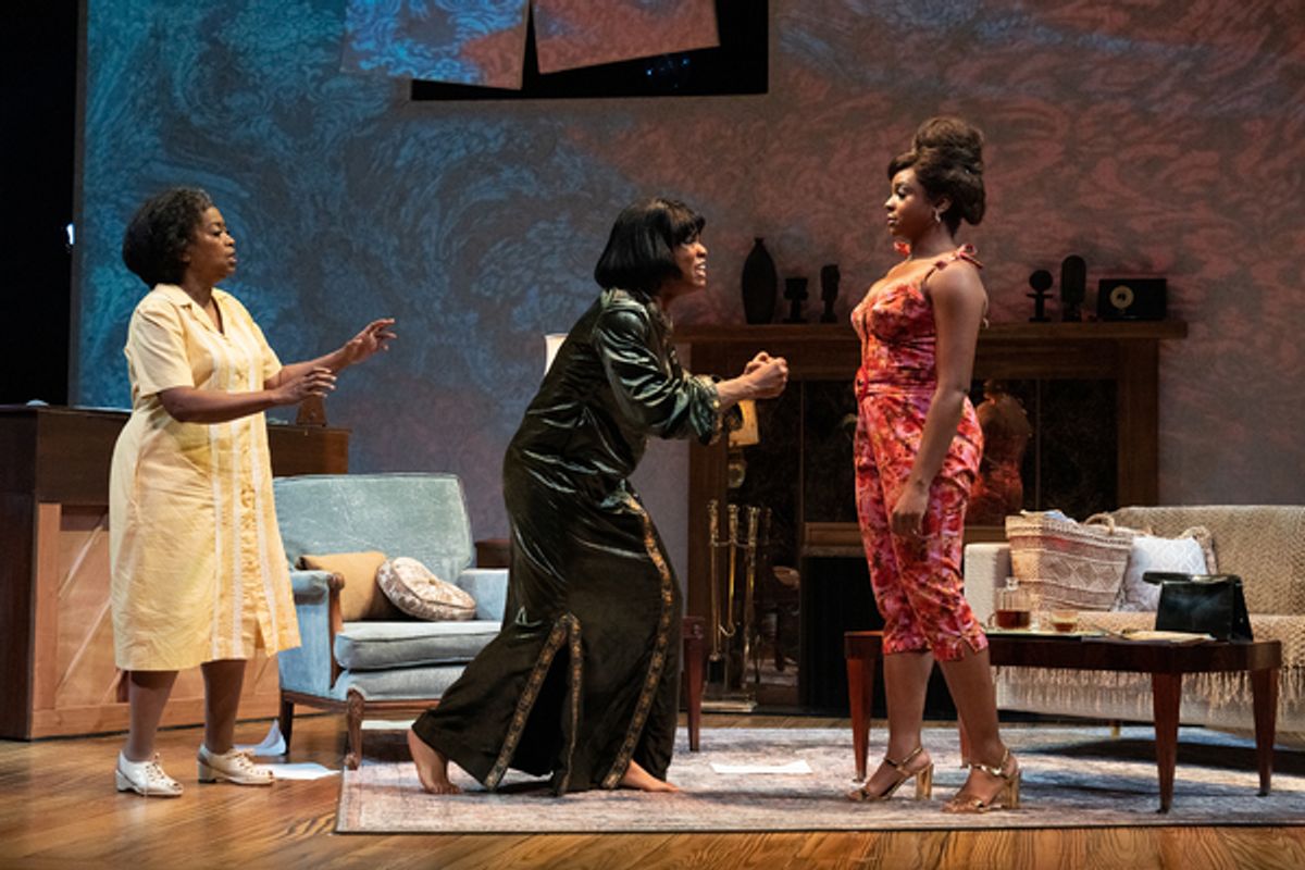 Jennifer Leigh Warren, Chibuba Osuala and Meredith Noël  at 