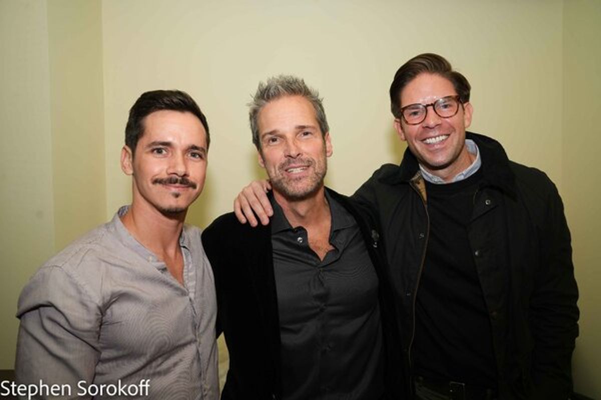 Hugh Panaro, Frank DiLella at 