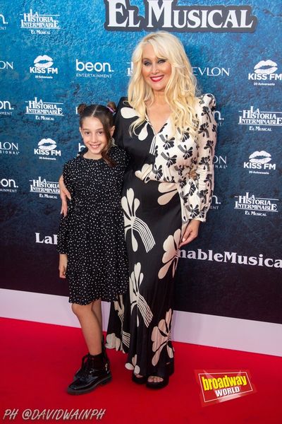 Geraldine Larrosa (Innocence) y su hija Scarlett Photo