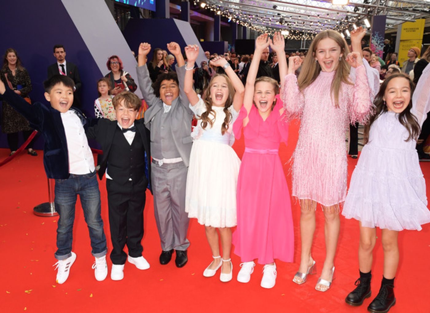 Photos: MATILDA THE MUSICAL Movie Cast Hits the Red Carpet at the BFI London Film Festival Premiere  Image