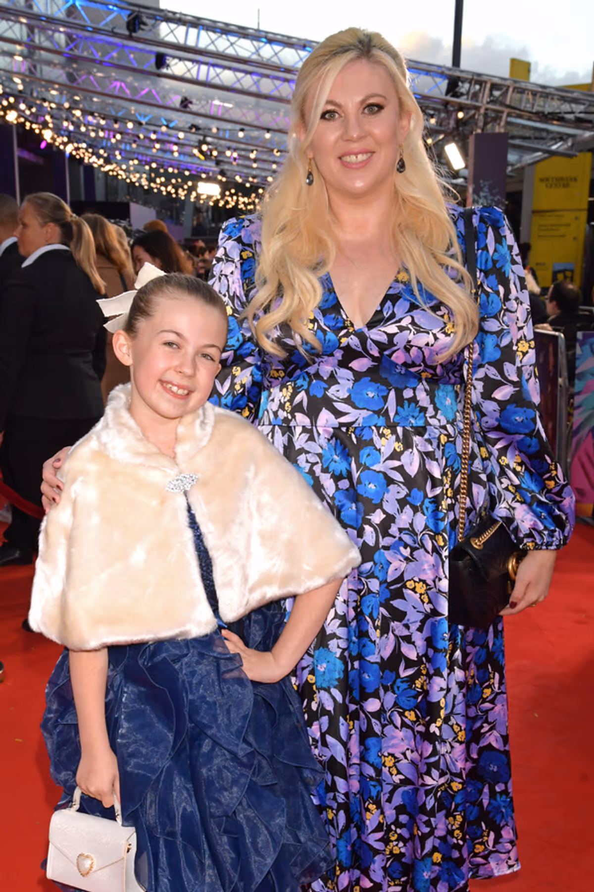 Darcy Pentland and Louise Pentland at Photos: MATILDA THE MUSICAL Movie Cast Hits the Red Carpet at the BFI London Film Festival Premiere