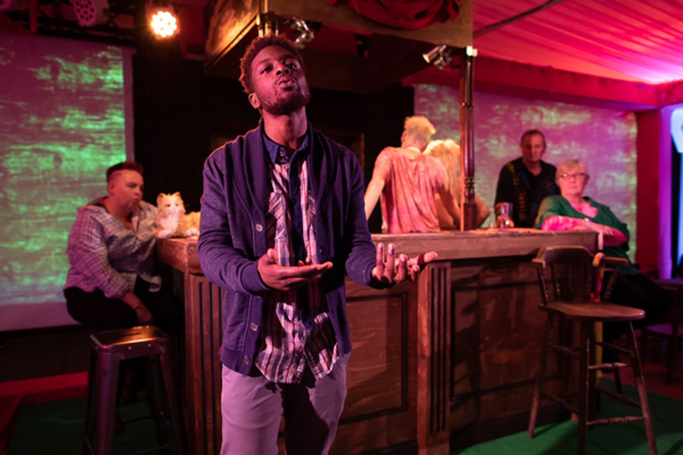 Photos: First Look at Immersive Production THE BALLAD OF ST JOHN'S CAR PARK at Icon Theatre  Image