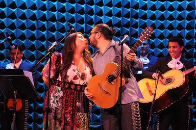 Florencia Cuenca and Jaime Lozano Photo