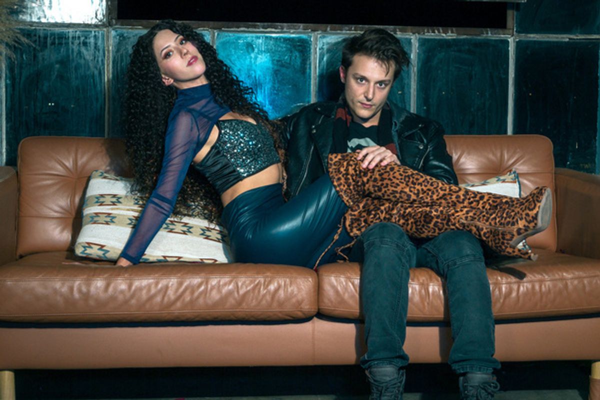 Natalie Luna and Nick Teixera at Photos: First Look At RENT At Cupcake Theater