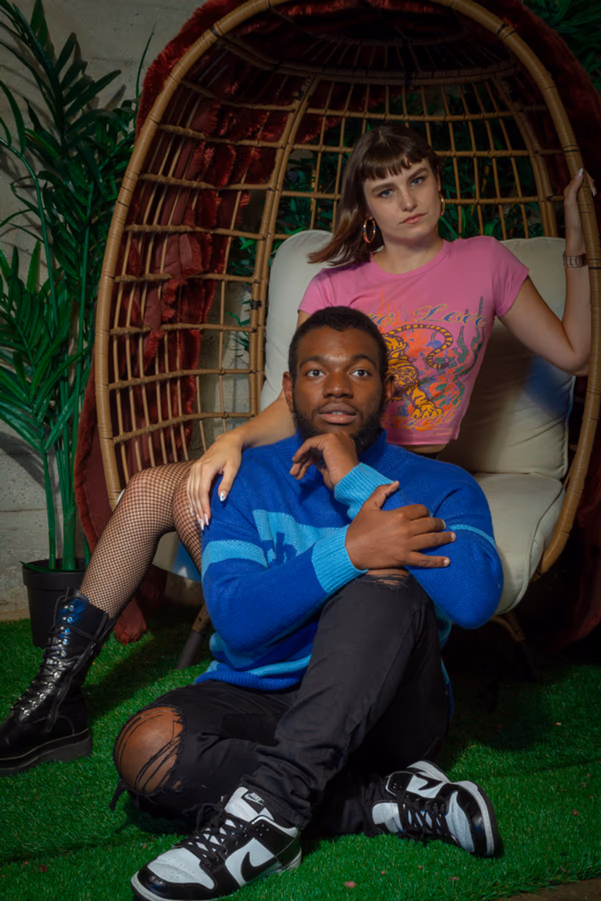 Annie Hudson and Caleb Rogers at 