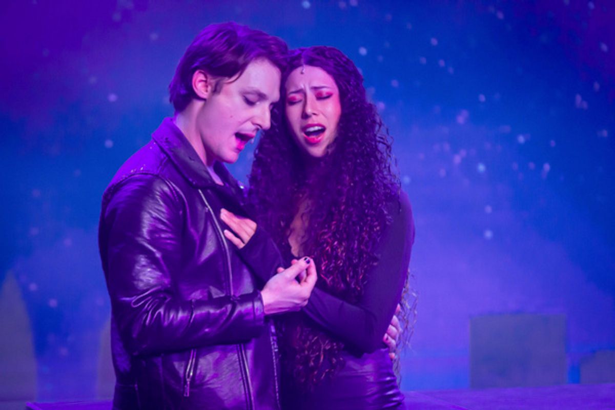Nick Teixera and Natalie Luna at 