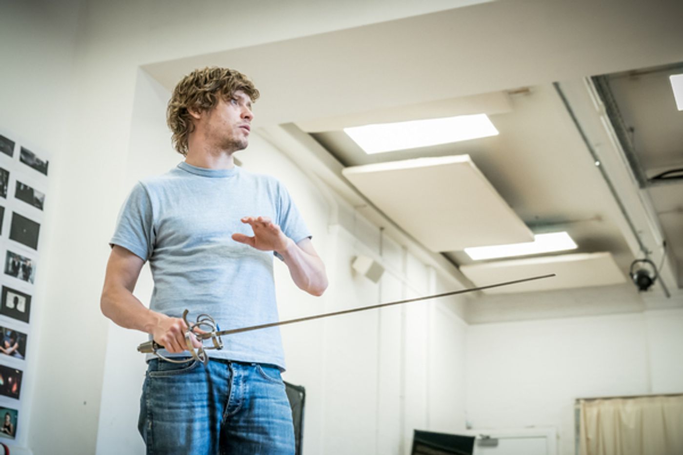 Photos: Go Inside Rehearsal For HAMLET At Bristol Old Vic  Image