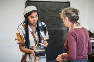 Isabela Domakoh Young, Niamh Cusack @ BroadwayWorld Isabela Domakoh Young, Niamh Cusack Photo