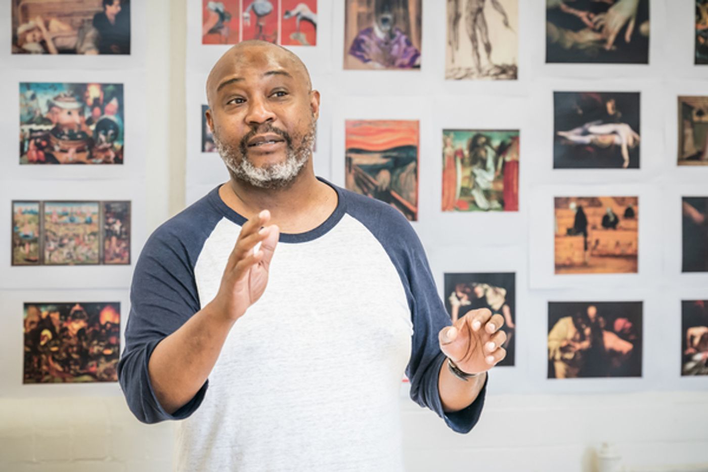 Photos: Go Inside Rehearsal For HAMLET At Bristol Old Vic  Image