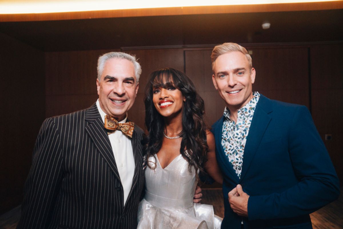 WGN’s Paul Lisnek who interviewed Ms. McKechnie and the 2022 ICONS Gala Hosts Cortney Hall and Matthew Rodrigues of NBC5’s Chicago Today at 