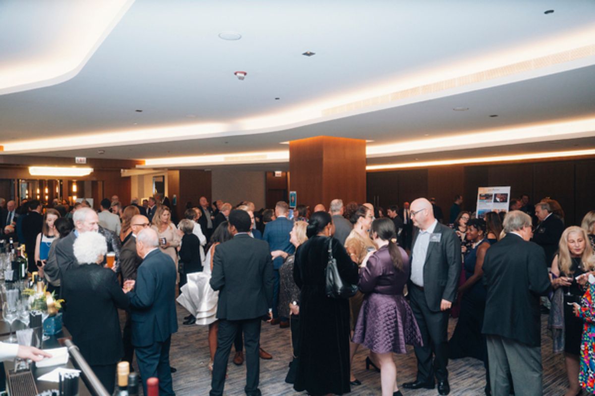 The cocktail reception at Photos: Porchlight Music Theatre Honors Donna McKechnie at ICONS Gala