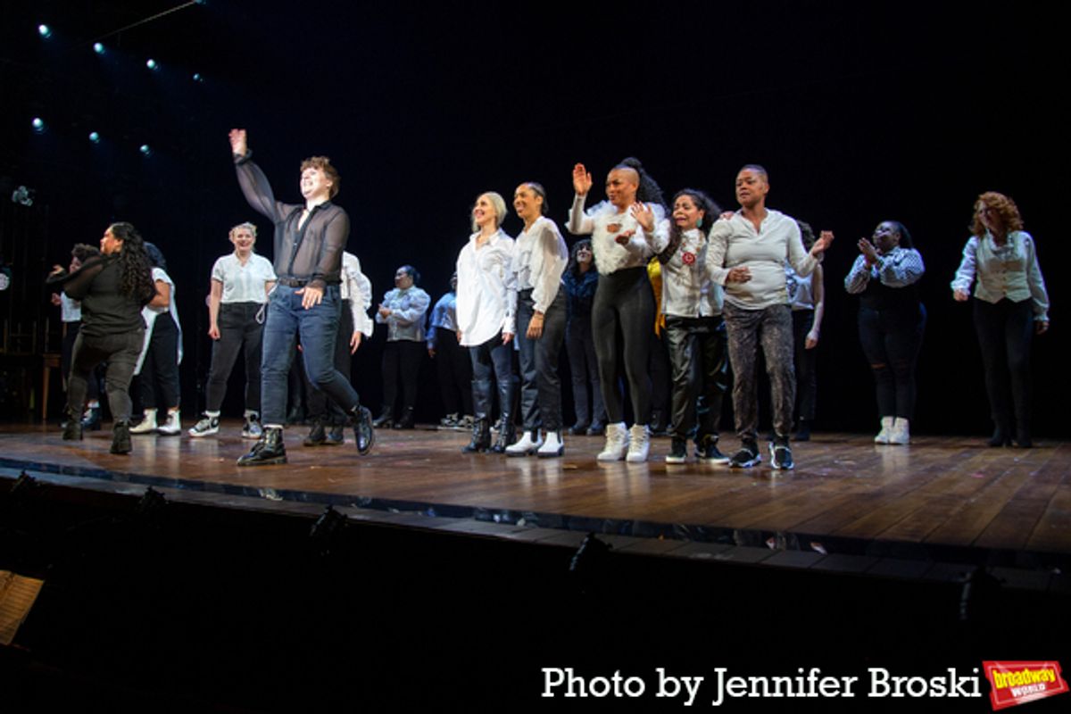 The cast of 1776 at Photos: 1776 Company Takes First Broadway Bows
