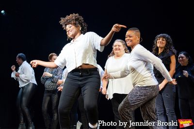 Gisela Adisa and the cast of 1776 Photo