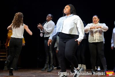 Salome B. Smith and the cast of 1776 Photo