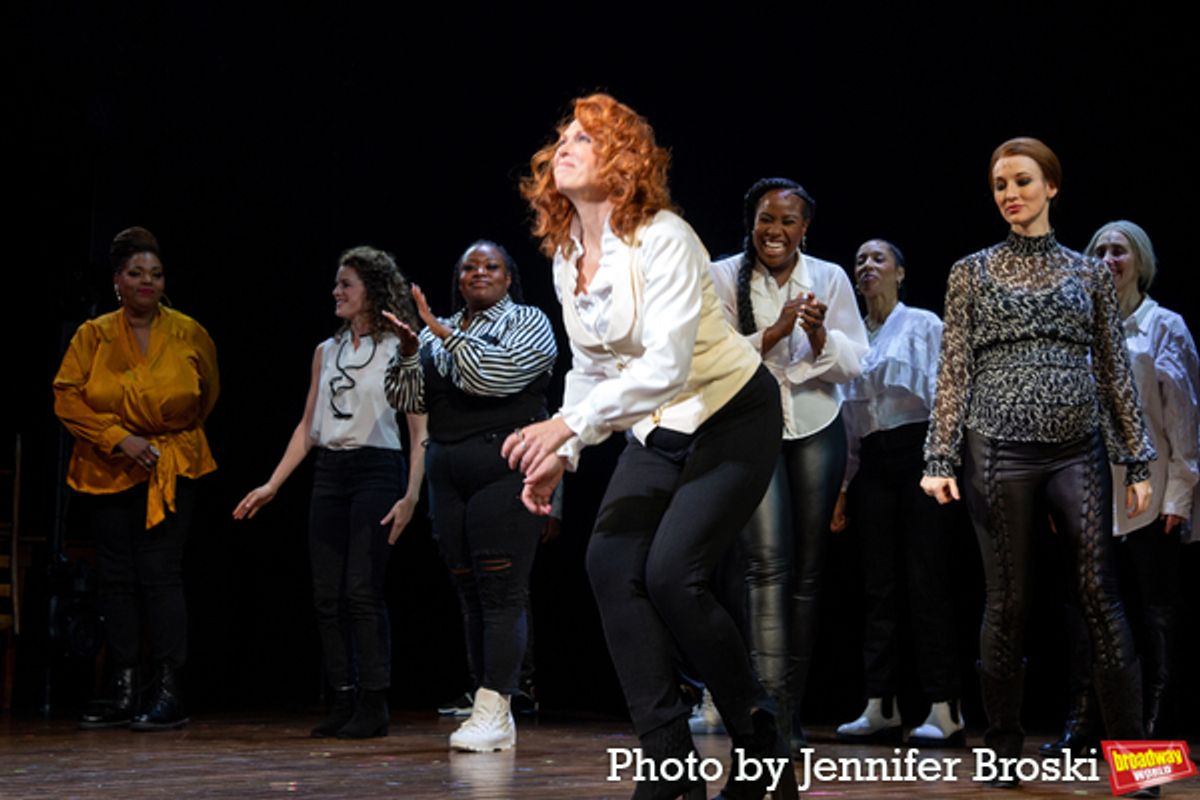 Carolee Carmello and the cast of 1776 at 