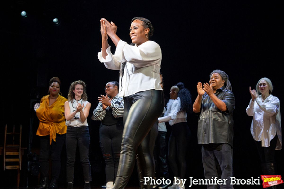 Crystal Lucas-Perry and the cast of 1776 at 