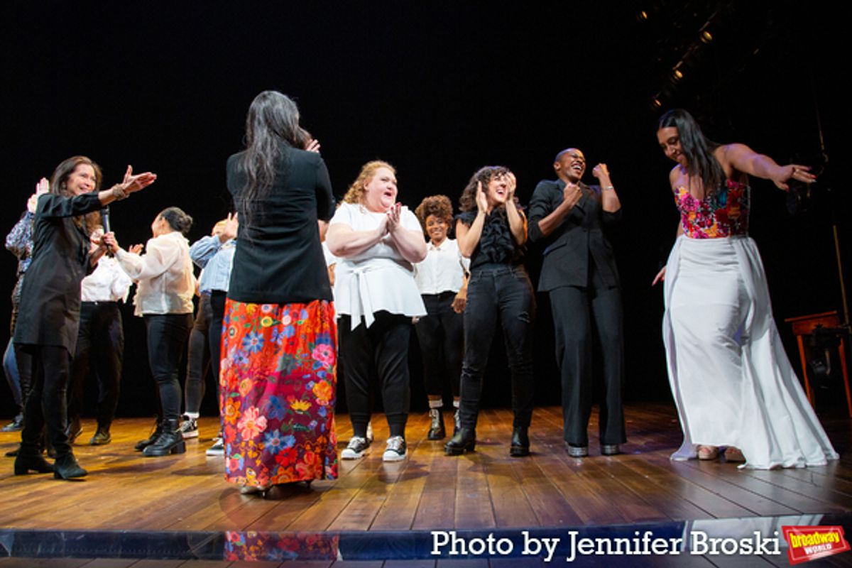 The cast of 1776 at Photos: 1776 Company Takes First Broadway Bows