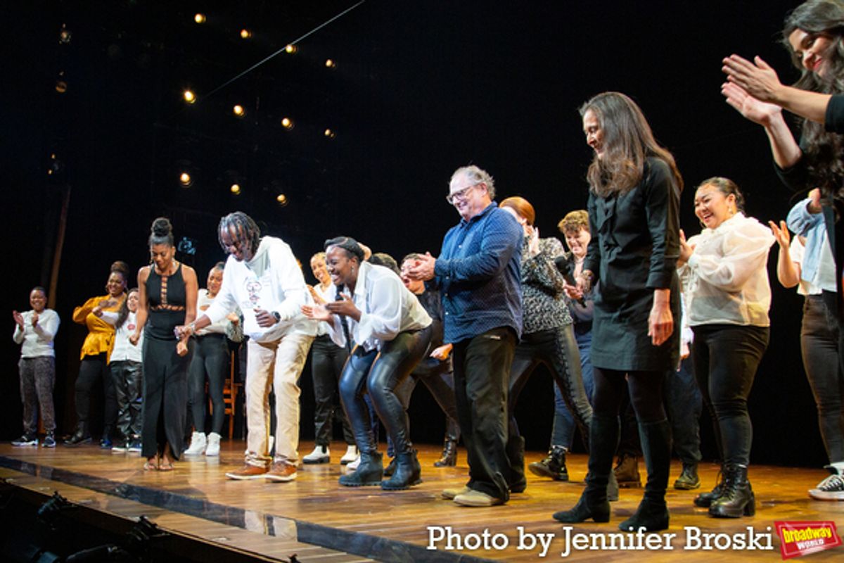 The cast of 1776 at Photos: 1776 Company Takes First Broadway Bows