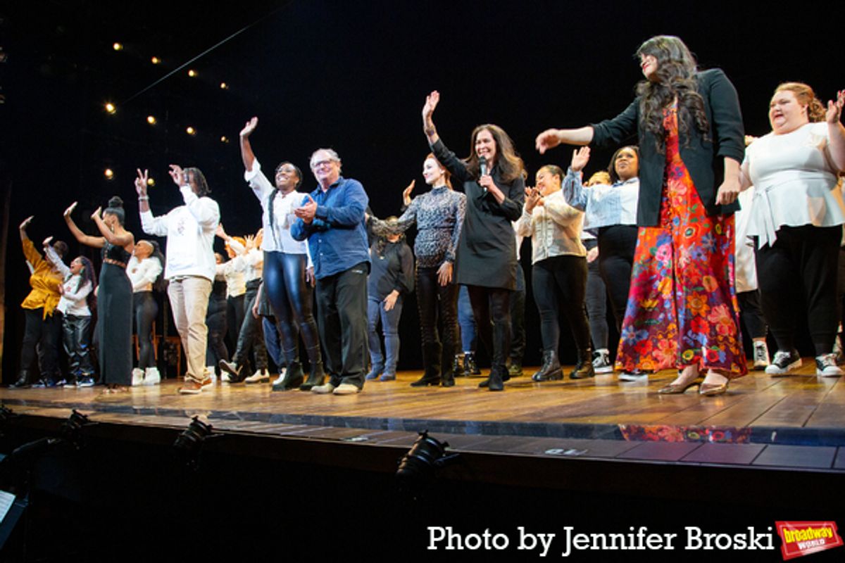 The cast of 1776 at Photos: 1776 Company Takes First Broadway Bows