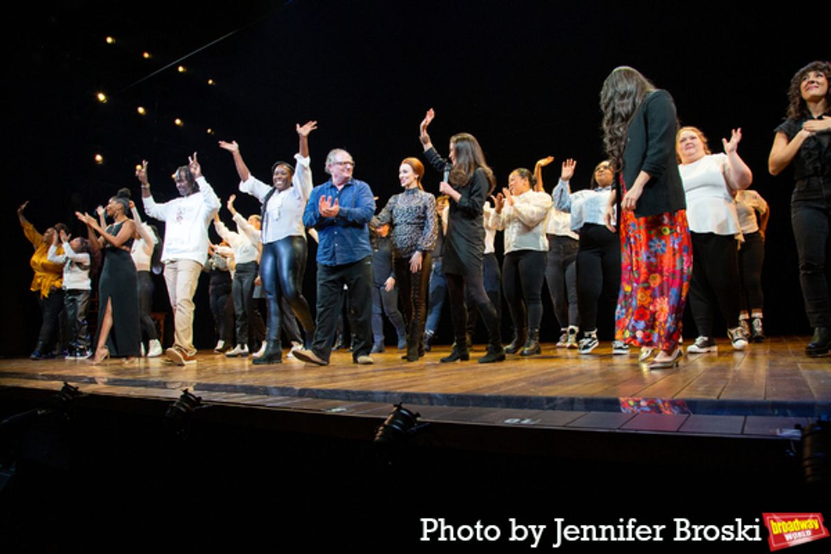 The cast of 1776 at Photos: 1776 Company Takes First Broadway Bows