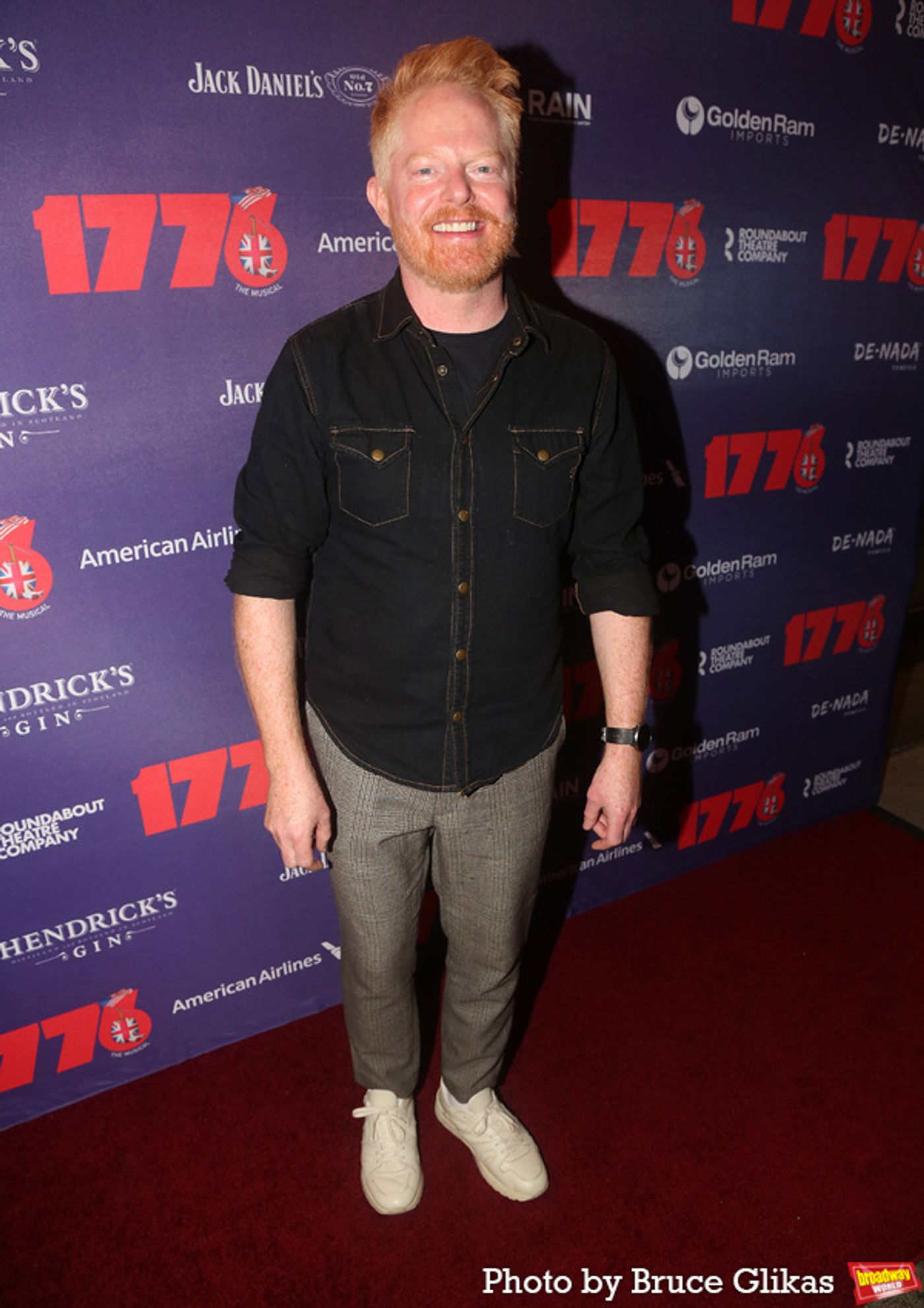 Photos: Stars Arrive on the 1776 Red Caret on Opening Night  Image