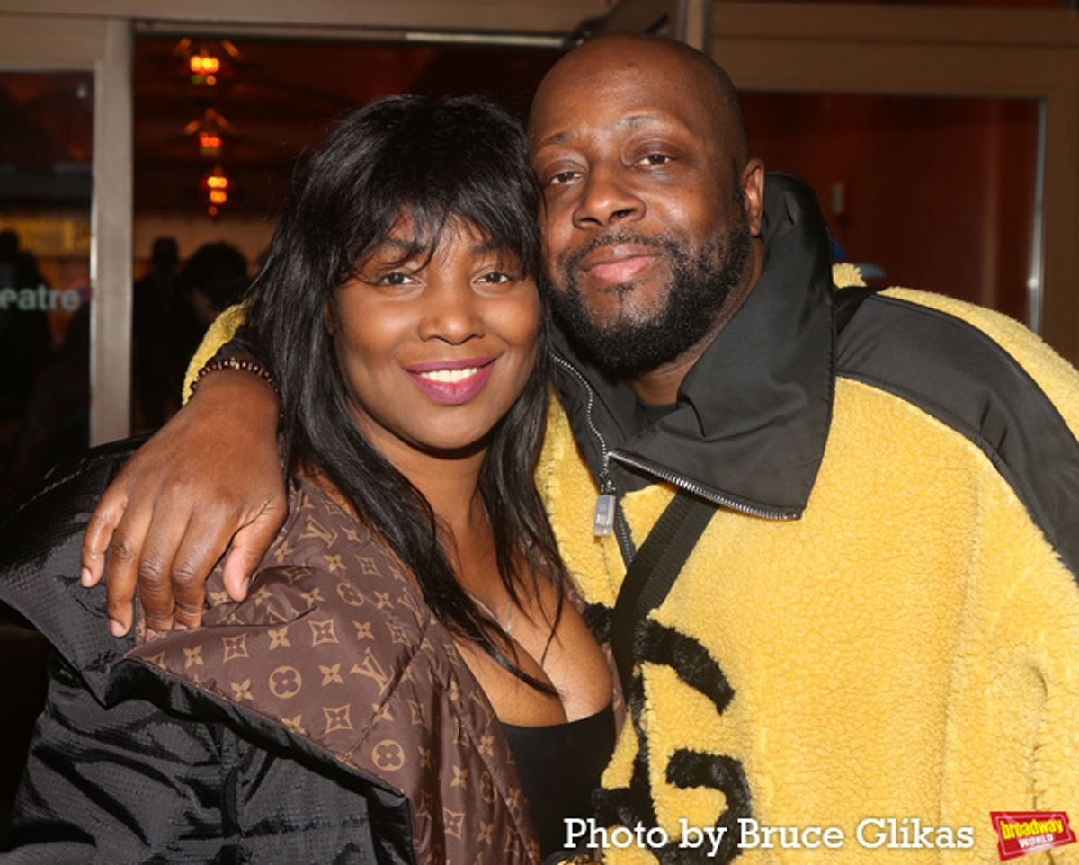 Claudenette Jean and Wyclef Jean  at 