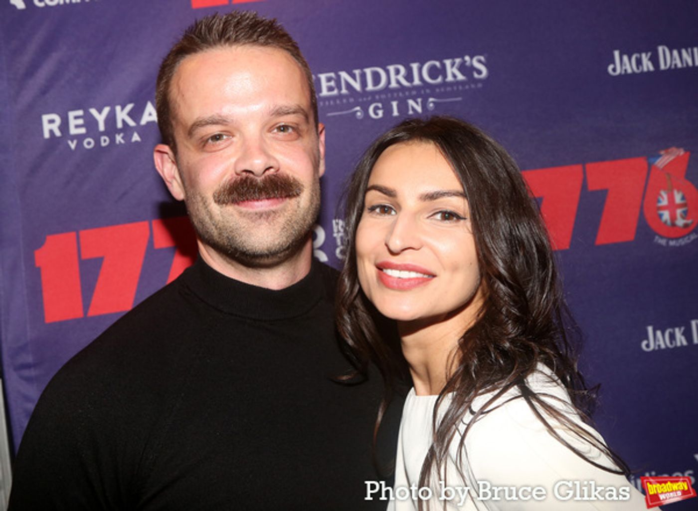 Photos: Stars Arrive on the 1776 Red Caret on Opening Night  Image
