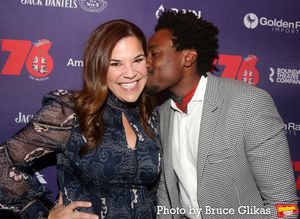 Lindsay Mendez and J. Alex Brinson @ BroadwayWorld Lindsay Mendez and J. Alex Brinson Photo
