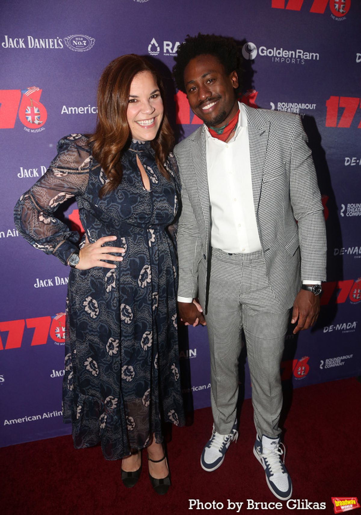 Lindsay Mendez and J. Alex Brinson at 