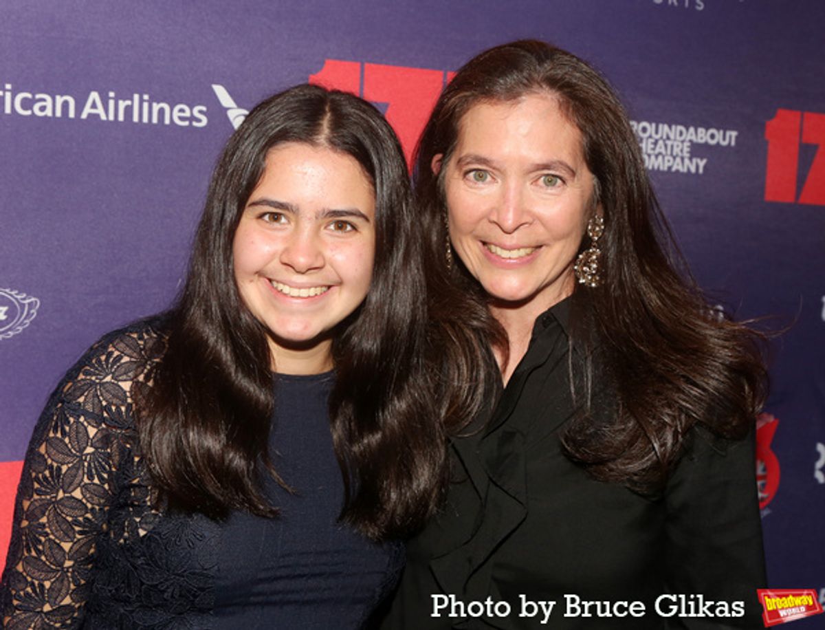 Katharine Weiner and mother Diane Paulus at 