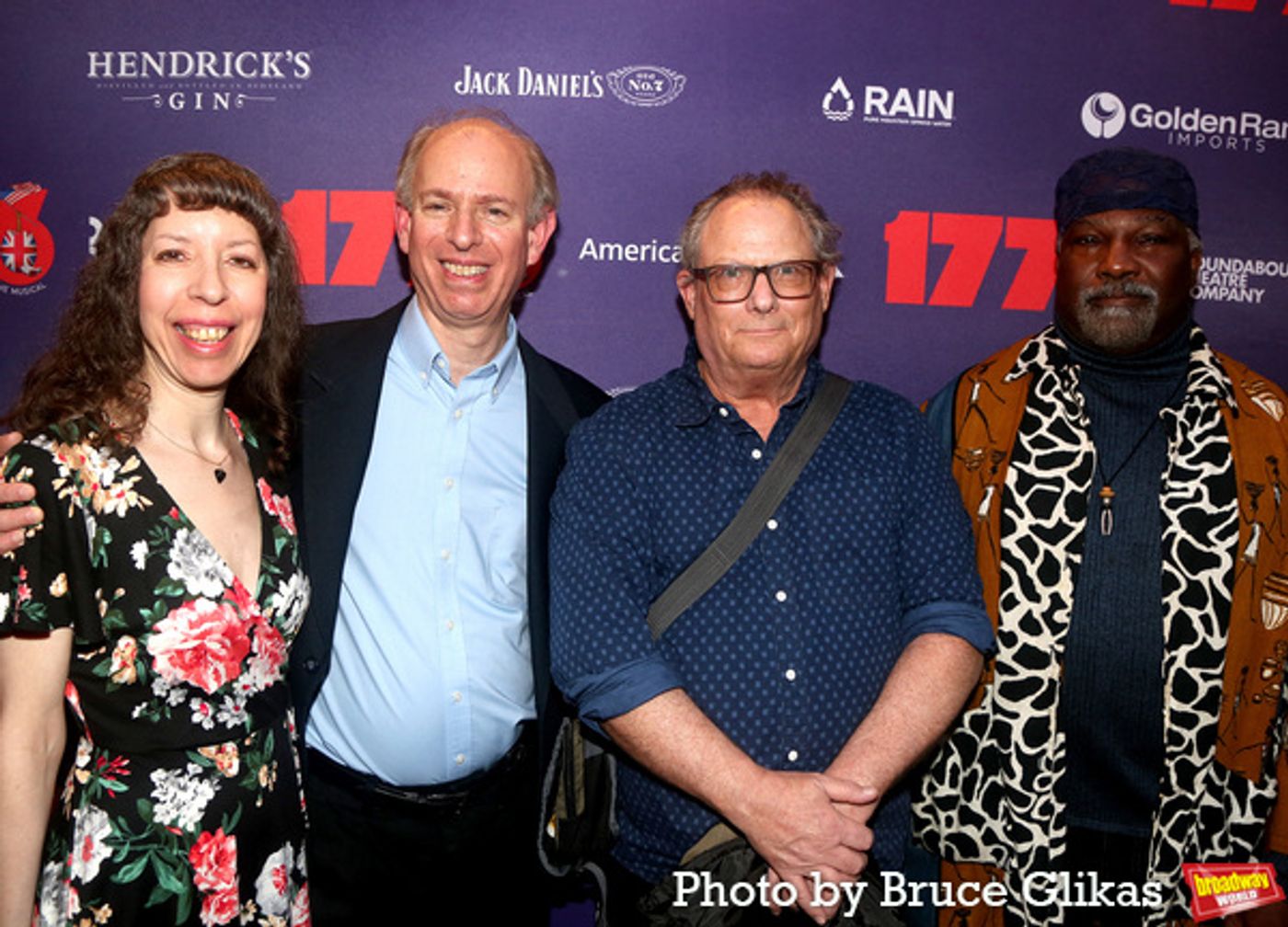 Photos: Stars Arrive on the 1776 Red Caret on Opening Night  Image