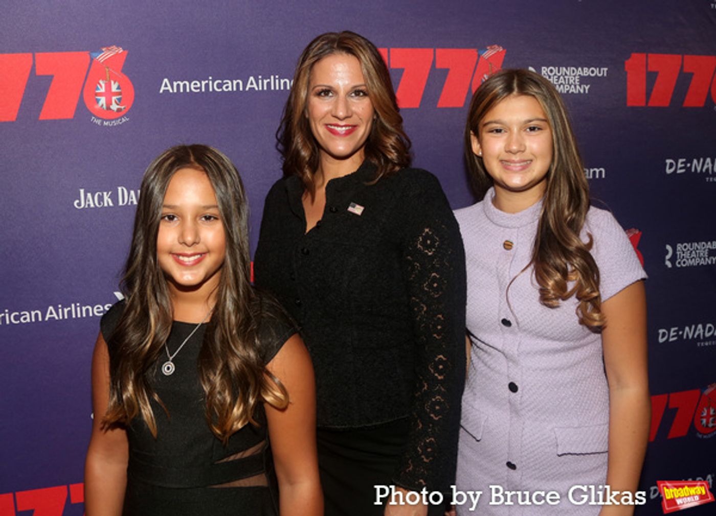 Photos: Stars Arrive on the 1776 Red Caret on Opening Night  Image