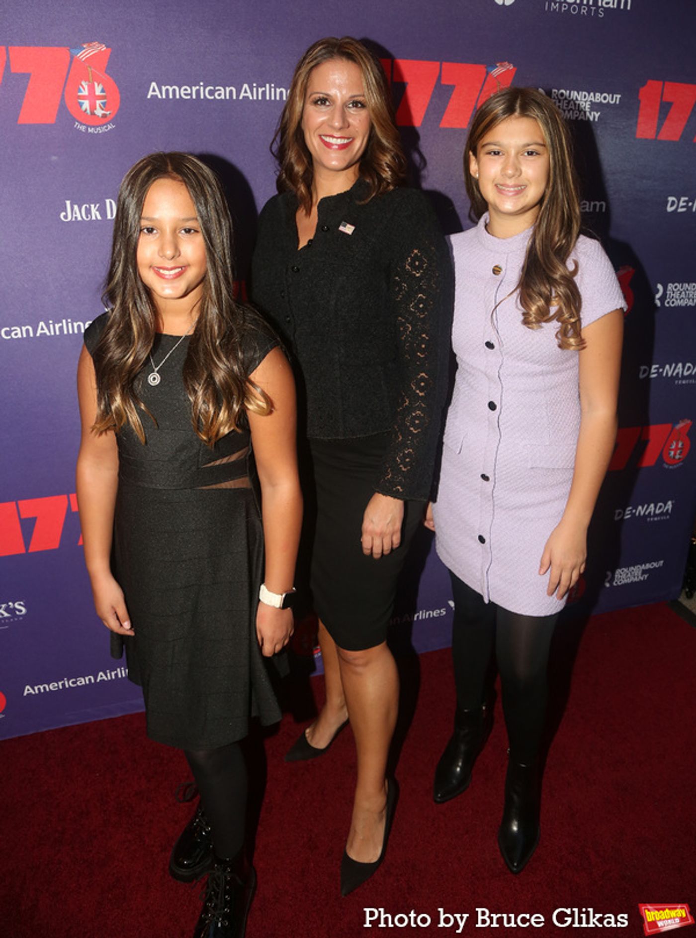Photos: Stars Arrive on the 1776 Red Caret on Opening Night  Image