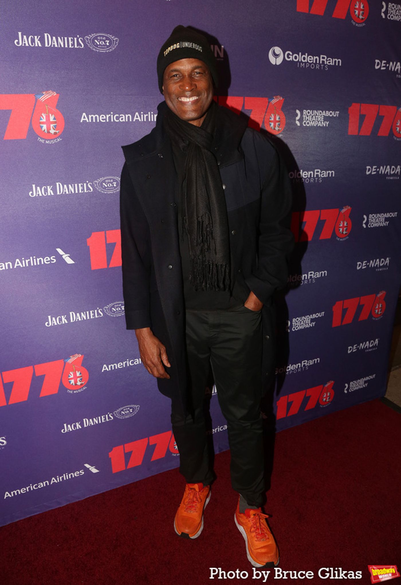 Photos: Stars Arrive on the 1776 Red Caret on Opening Night  Image