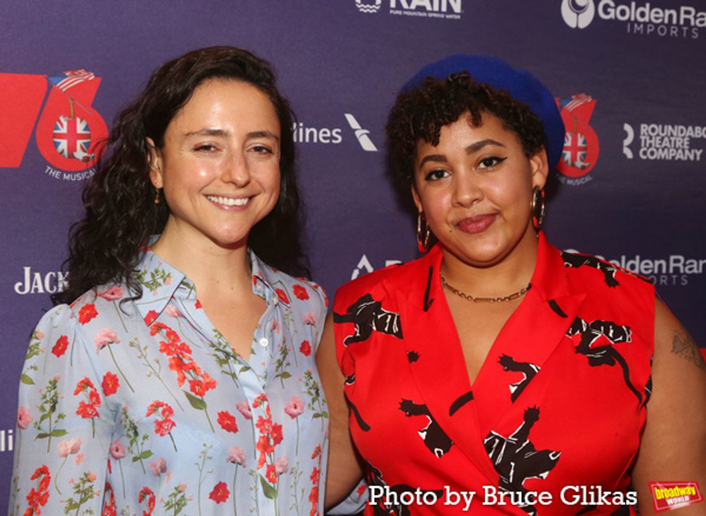 Photos: Stars Arrive on the 1776 Red Caret on Opening Night  Image